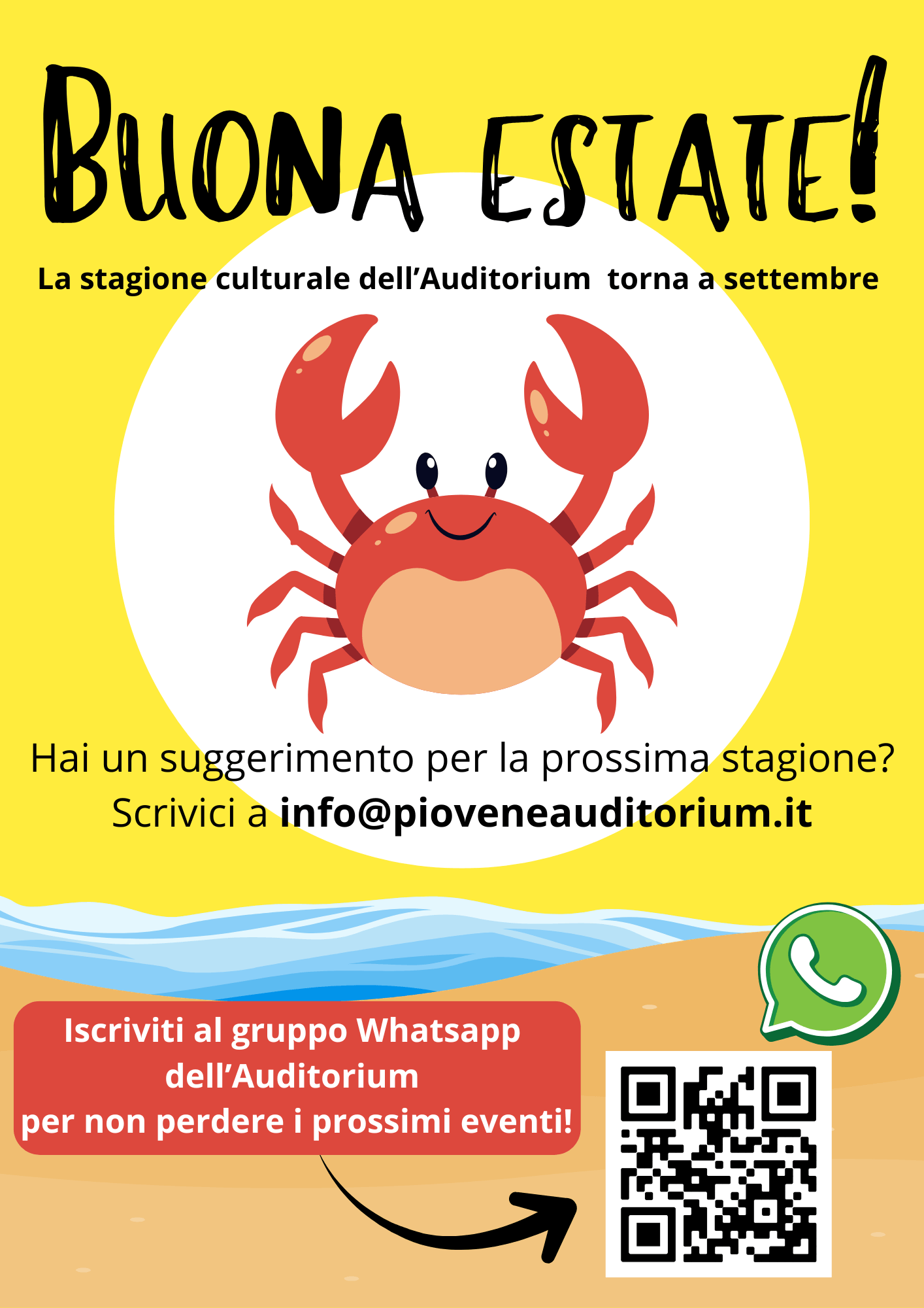 Eventi all'Auditorium di Piovene Rocchette